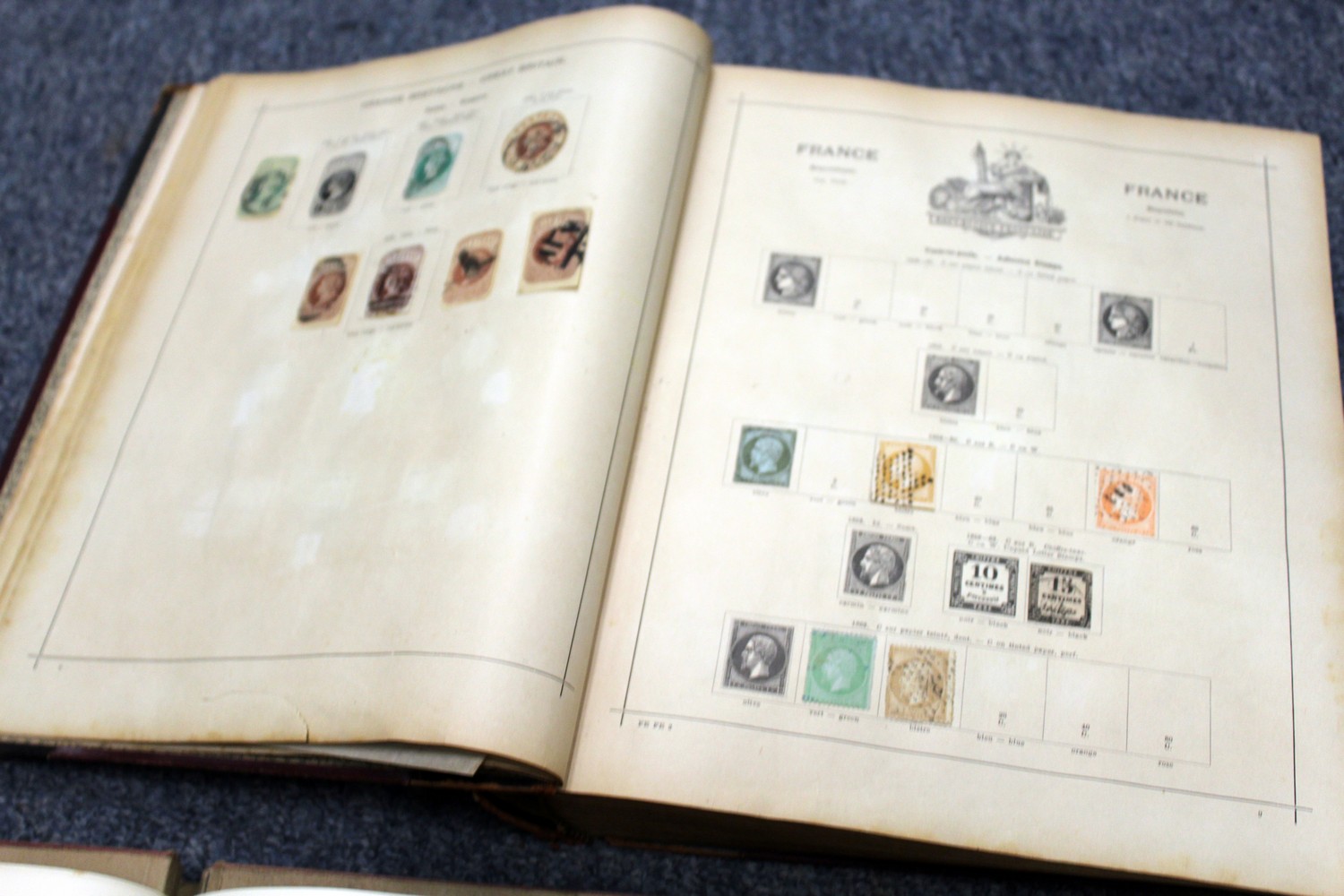 Stamp albums and contents. - Image 4 of 17