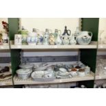 A good collection of Buchan Scottish china to include numerous jugs, liqueur bottles, serving dishes