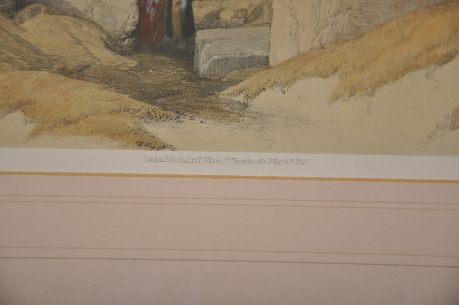 After David Roberts (1796 - 1864) British. 'Karnac', Photolithograph, 19" x 13.5". - Image 3 of 3