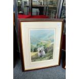 STEVEN TOWNSEND "SCOTTIE". Limited edition print of a Scottish terrier Signed in Pencil, No. 173/