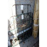 Two wrought iron gates