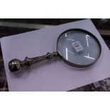 A magnifying glass