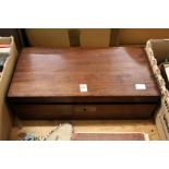 A good 19th century mahogany writing slope