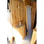 Modern light oak wardrobe