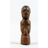 Carved wood figure