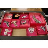 Large quantity of Butler and Wilson costume jewellery, boxed