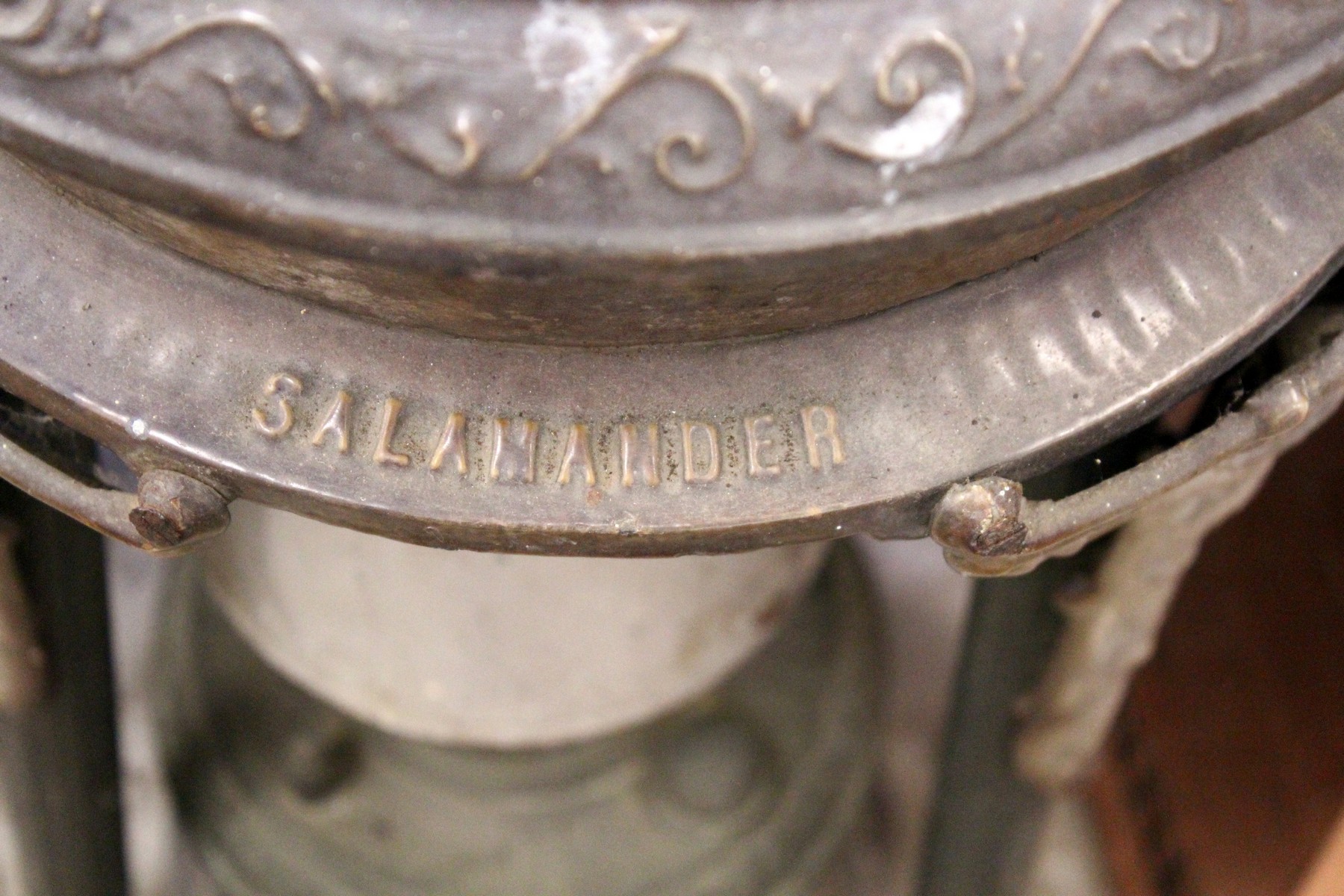 A cast iron and enamel conservatory heater by Salamander London - Image 2 of 2