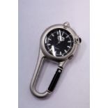 A watch with clip attachment