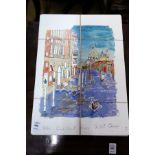 Robert Overhall Grand Canal Venice large quantity of unframed prints