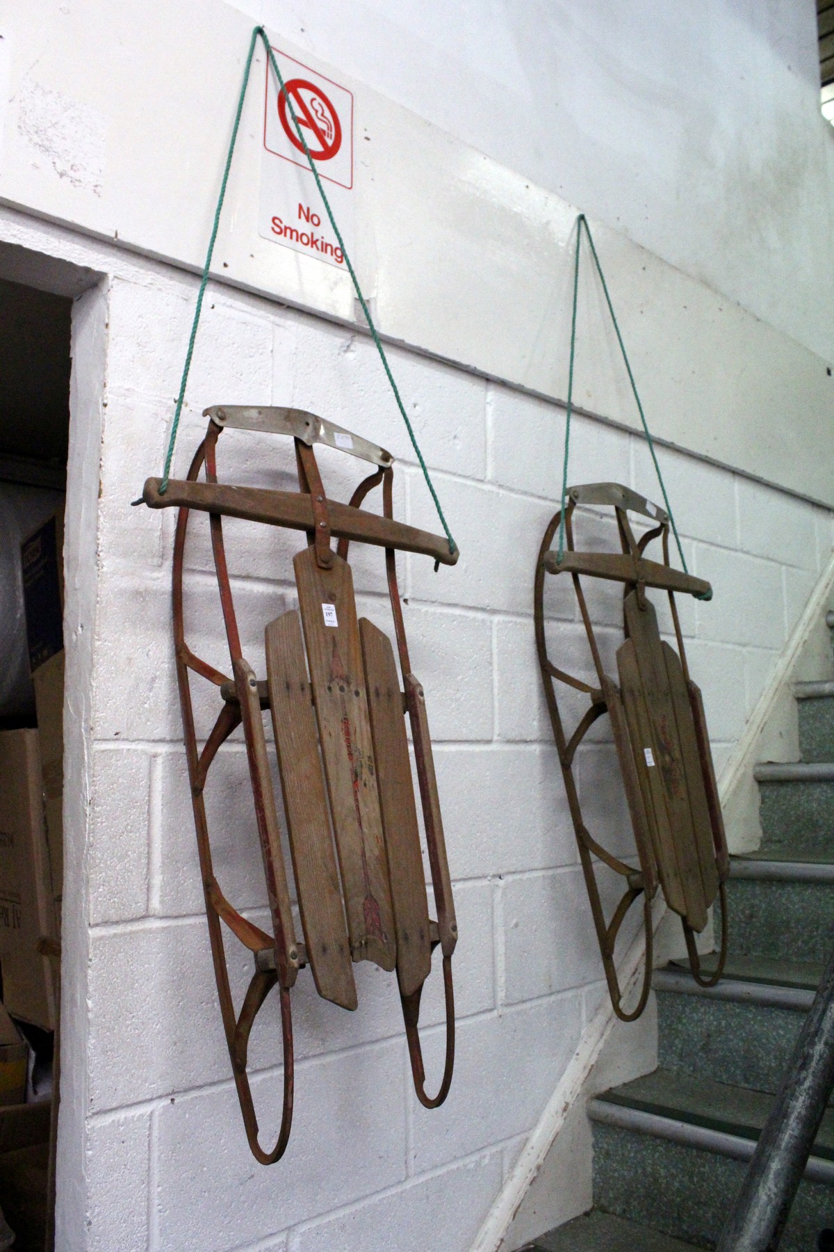 A pair of sledges