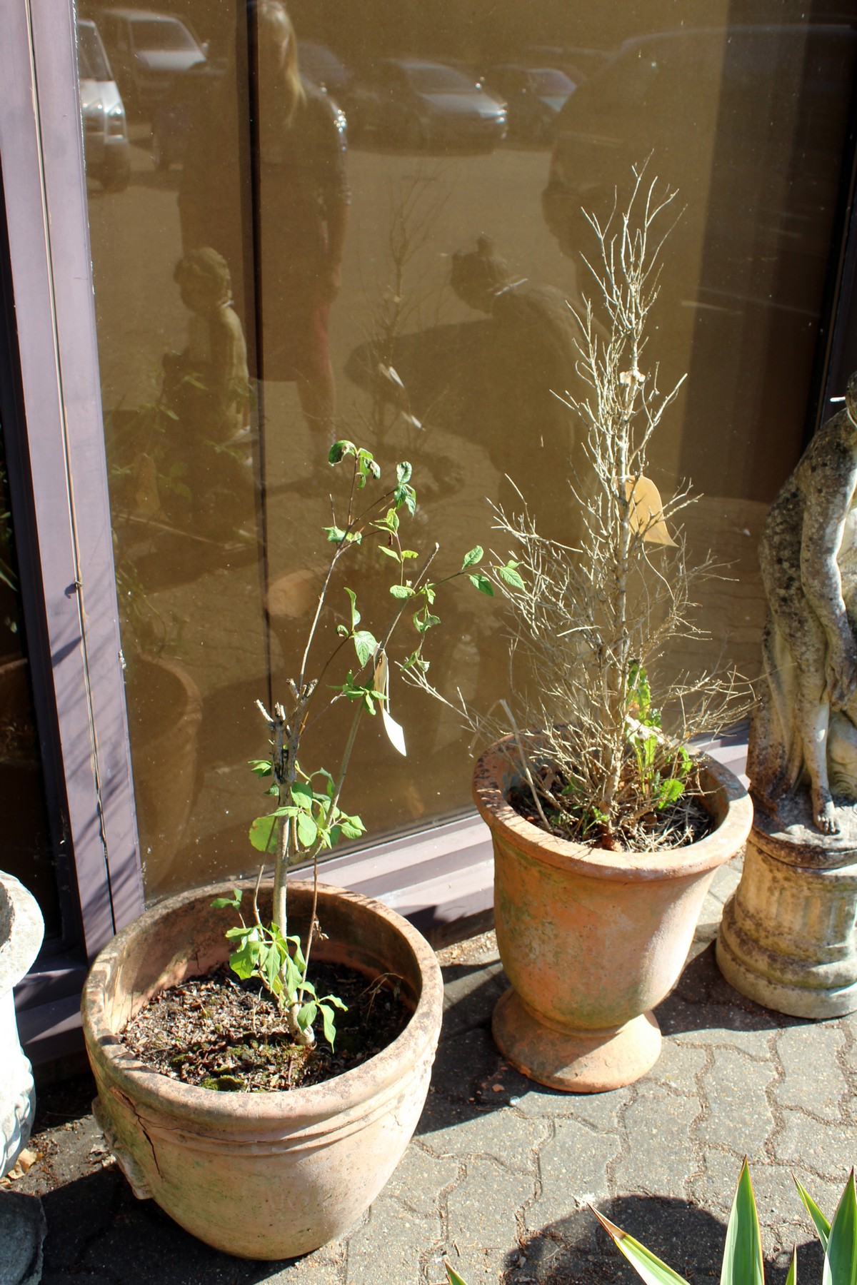 Three various garden pots (af) - Image 2 of 3