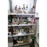 Large quantity of decorative china