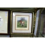 DAVID SHEPHERD "WHEN I GROW UP I WANT TO BE A CART HORSE". Colour Print. Signed in Pencil, No. 800/