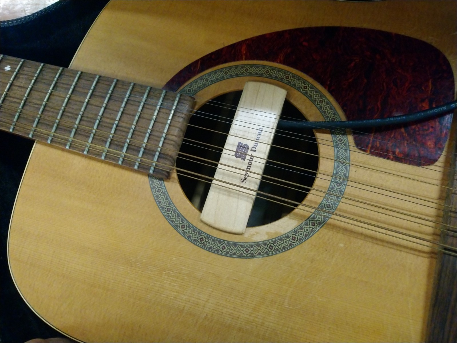 NORMAN B20 - a 12-string acoustic dreadnought guitar handmade in Quebec, Canada. Cherry back and - Image 27 of 27