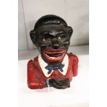 Novelty cast iron money box