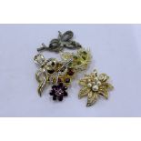 Decorative brooches