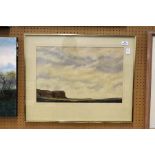 John Cartmell-Crossley Scottish landscape watercolour