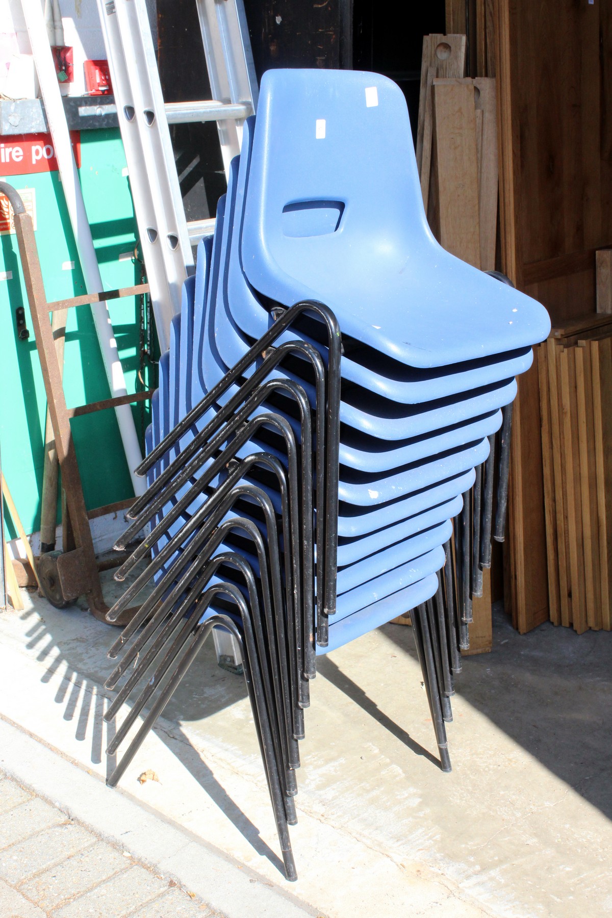 Stacking chairs