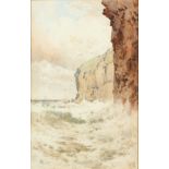 Arthur Sucker (1857-1902) British. A Coastal Landscape, Watercolour, Signed with Monogram, 9.5" x