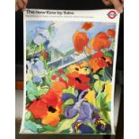 London Underground Posters. Four Unframed Posters, 'The West End by Tube' x 3, and 'The New Kew by
