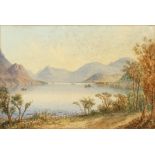 W. T. Longmire (1841-1914) British. 'Ullswater Looking Up Cumberland', Watercolour, Signed and Dated
