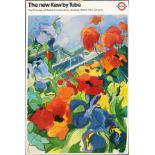 London Underground Posters. Three Laminated Posters 'Take the Tube to the West End', The Flamingos