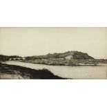 John George Mathieson (active 1918-1940) Scottish. 'Stirling Town', Etching, Signed in Pencil, 7"