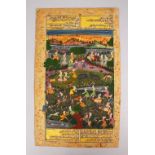 A 19TH / 20TH CENTURY INDO PERSIAN MINIATURE PAINTING