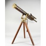 A 19TH CENTURY ASTRO-TERRESTRIAL TELESCOPE by T. COOKE & SONS, YORK (1805-1827) CIRCA 1810. Made