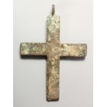 A LARGE ROMAN METAL CROSS. 6.5ins long.