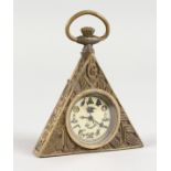 A MASONIC STYLE POCKET WATCH.