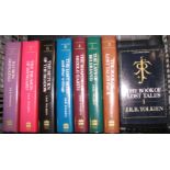 TOLKIEN (J.R.R.) The History of Middle Earth, Volumes 1 - 7 and 9, Harper Collins, 1st Editions, d/