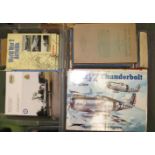 AVIATION, military & civil, diverse collection (8 boxes).