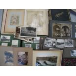 PHOTOGRAPHY. Group of 6 misc. photograph travel albums, including North Africa, Switzerland and