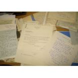 THEATRE, ART, etc. q. of autograph letters, clipped signatures, incl. letters by JOHN GEILGUD,