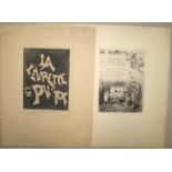 DE CHANTILLON (A.) "La Leverette en Pal Top", etched text & illus. (1).