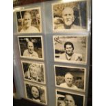 JEWISH EPHEMERA. Group of 119 gelatin silver photographs of elderly Jewish people taken in Israel