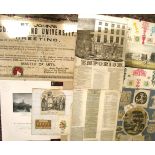 PRINTS & ephemera incl. Brooklyn U.S.A. interest (Q).