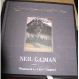 GAIMAN (Neil) The Truth is a Cave in the Black Mountings, SIGNED by both Neil Gaiman and illustrator