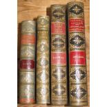 [BINDINGS] RUSKIN, Seven Lamps, 8vo, illus., full navy calf gilt by Zaehnsdorf,t.e.g., 3rd Edn.,