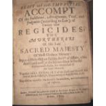 [ENGLISH CIVIL WAR] An Exact and most Impartial Accompt...of Twenty nine Regicides, The Murtherers