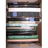 [COUNTRY HOUSE] q. of auctioneer's illustrated sale catalogues some ink notes (1 box).