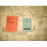 MAPS / GREECE, three folding maps: Stanford Admiralty chart of the Aegean 1893, West Pakistan 1959