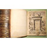 [BIBLES] The Holy Bible..., 4to, engr. pictorial title (M. Burghers sculp.), unpaginated OT ends