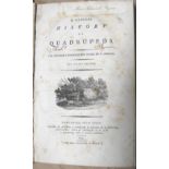 BEWICK (Thomas) General History of Quadrupeds, 8vo, wood cuts, half calf (worn), ADMIRAL Richard