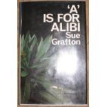 GRAFTON (Sue) A is for Alibi, Macmillan, 1st Edition, d/w, 1982.