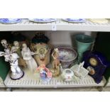 A quantity of decorative ornaments and other china.