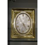 A Swiza decorative mantle clock.