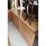 A good modern light oak sideboard.