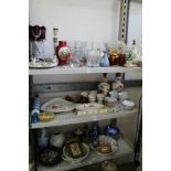 large quantity of household and decorative china and glass etc.